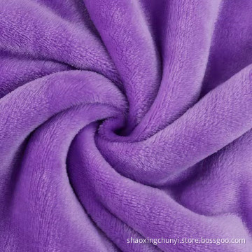 Fanell fleece båda sidor borste sherpa fleece tyg